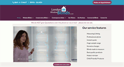 Desktop Screenshot of londonwindowblinds.co.uk